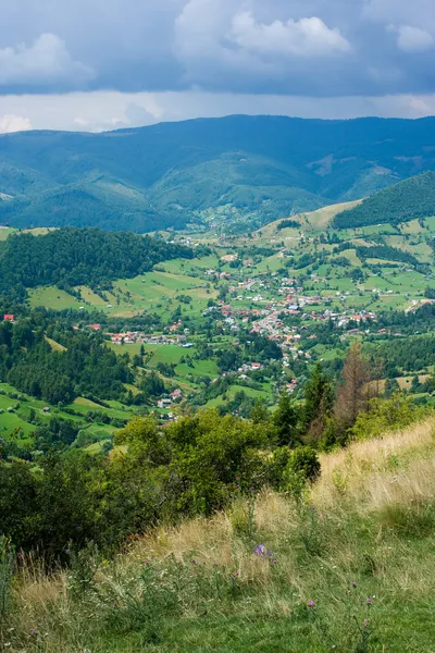 Small town in Romania — Stock Photo, Image