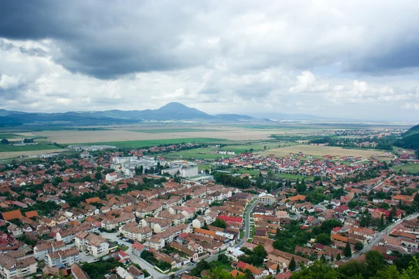Small town in Romania — Stock Photo, Image