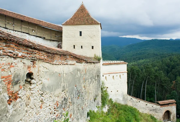 Средневековый замок в Румынии — стоковое фото