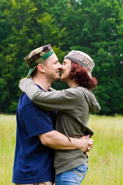 stock image Loving couple