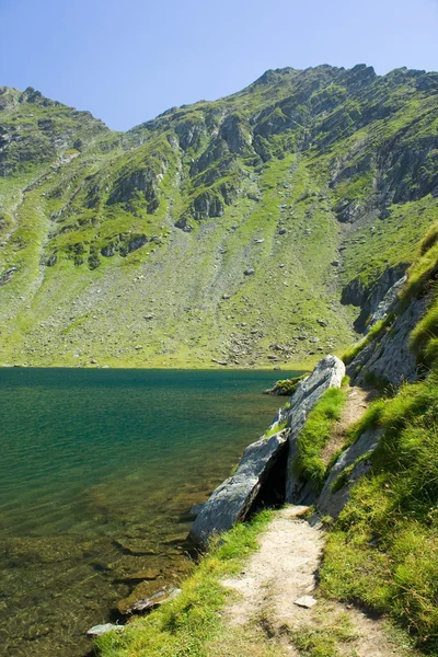 Balea 湖罗马尼亚 — 图库照片