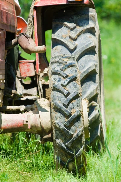 Arado do tractor — Fotografia de Stock