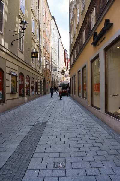 stock image Narrow road