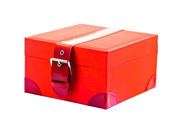 stock image Red box isolated