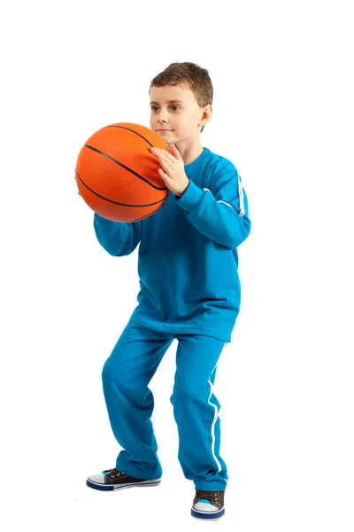篮球小子 — 图库照片