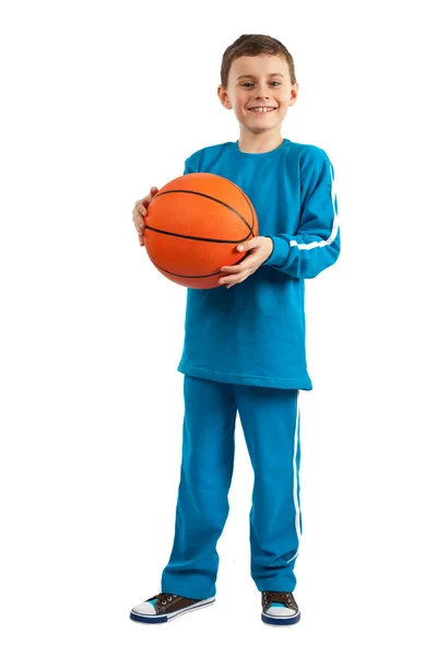 Basketbal kid — Stockfoto