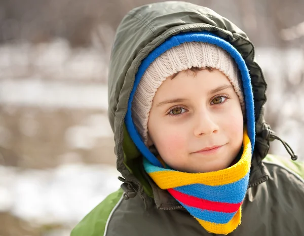 Cute kid outdoor — Stock Photo, Image