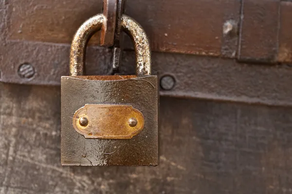 Rusty padlock — Stock Photo, Image