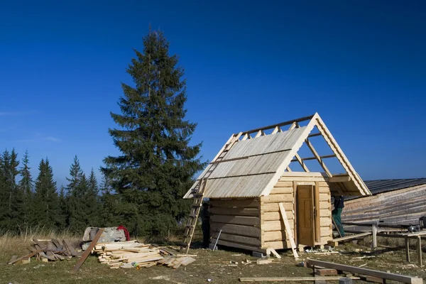 새로운 오두막 — 스톡 사진