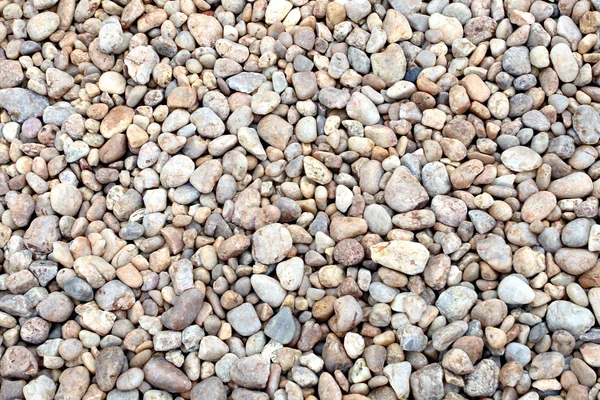 Kieselsteine in verschiedenen Formen und Farben — Stockfoto