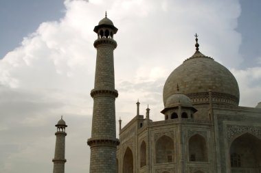 Taj Mahal in Agra India clipart