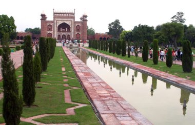 Taj Mahal Agra Hindistan 'da.