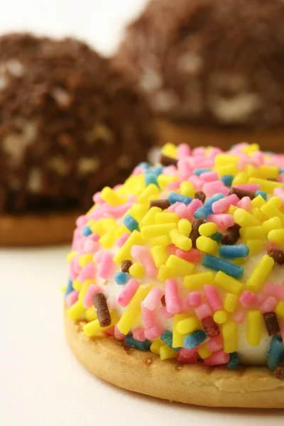 Marshmallow Cookies coloridos — Fotografia de Stock
