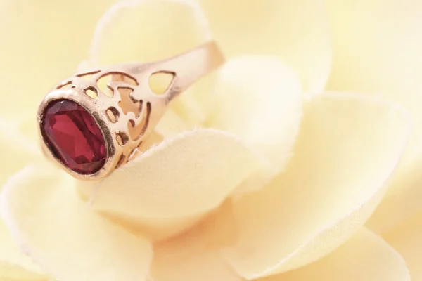 Prsten na květ — Stock fotografie