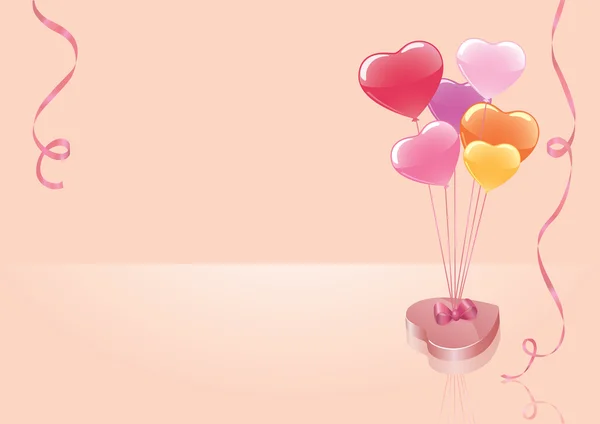 Bonbons et ballons — Image vectorielle