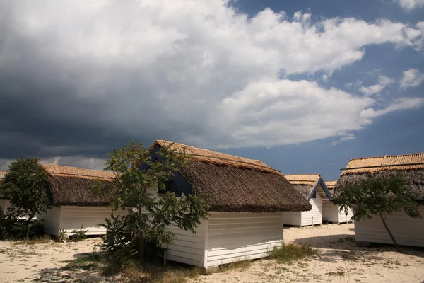 Casas à beira-mar — Fotografia de Stock