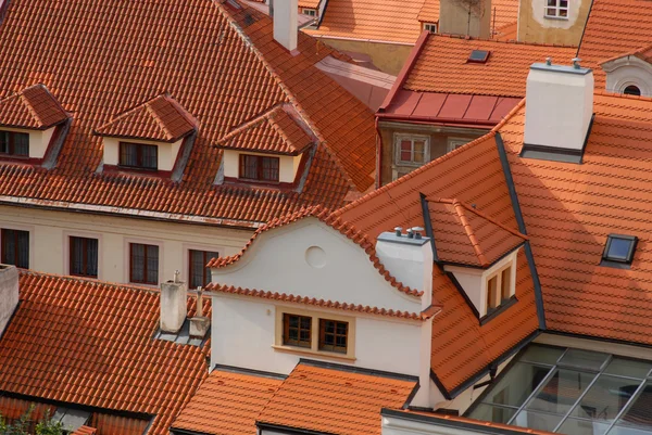 stock image Red roofs