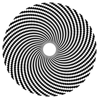 Optical art series: Sphere clipart