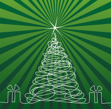 Christmas Tree Drawing clipart