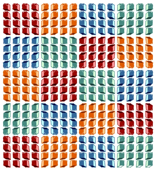 Modèle de cubes — Image vectorielle