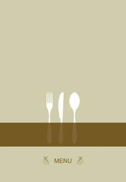 Design de menu para restaurante —  Vetores de Stock
