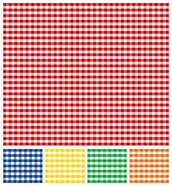 Textura de mantel de picnic — Archivo Imágenes Vectoriales