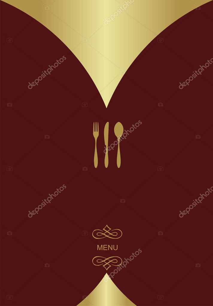 diner menu background design