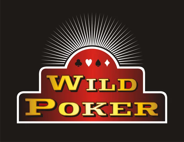 Poker simgeler — Stok Vektör
