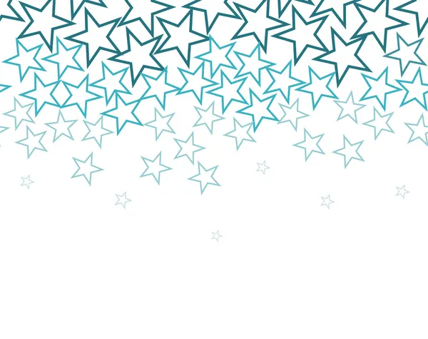 Vecteur étoiles sur blanc — Image vectorielle