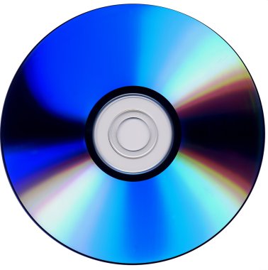 Blue disc clipart