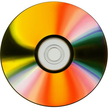 Orange disc clipart