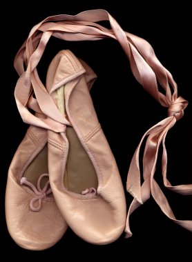 Ballet shoes clipart