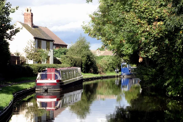 stock image Canal Boat