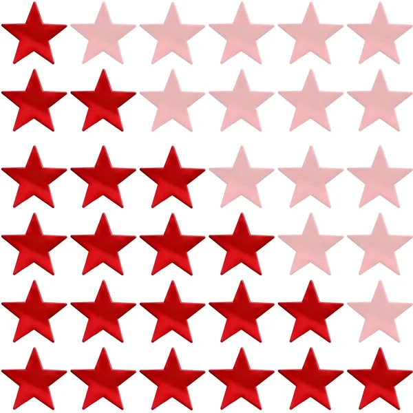 Rode sterren — Stockfoto