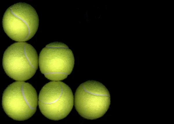 Palle da tennis — Foto Stock