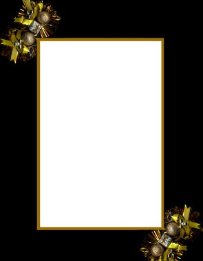 Christmas frame clipart