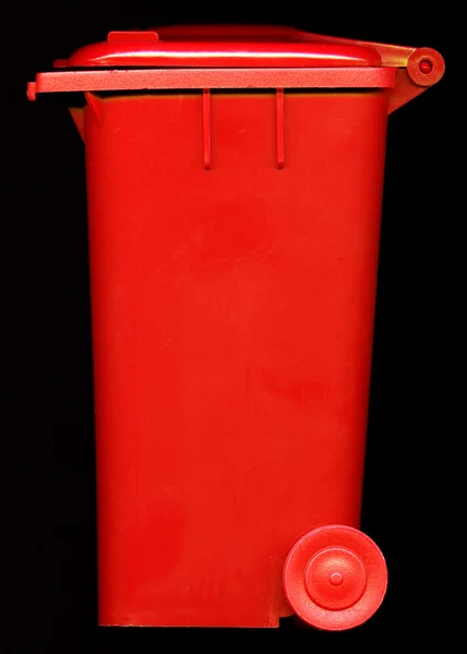 빨간 가방 빈 — 스톡 사진