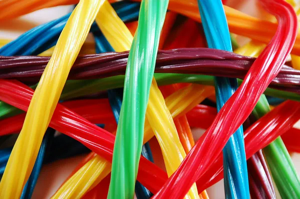 Renkli meyankökü şekeri — Stok fotoğraf