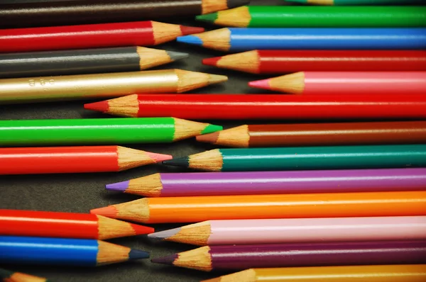 stock image Color pencil crayons