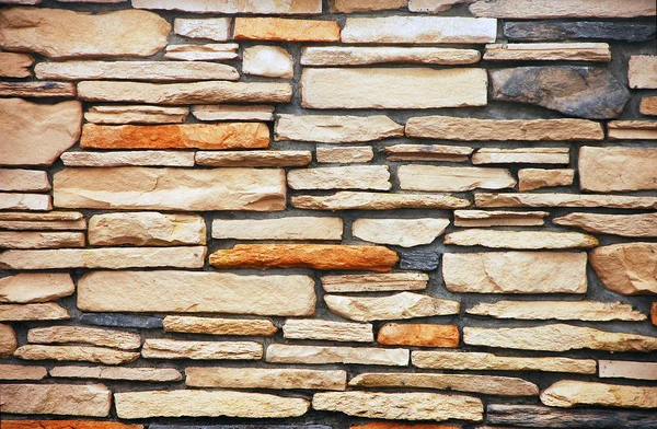 Colorful stone wall — Stock Photo, Image