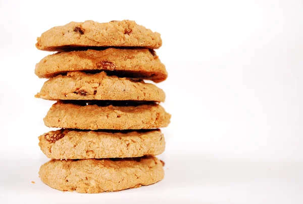 stock image Oatmeal raisin cookies