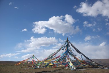 Tibet dua bayrakları