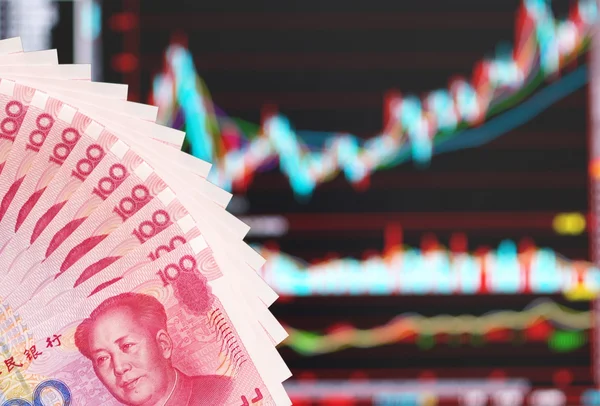 China stock market — Stock Photo, Image