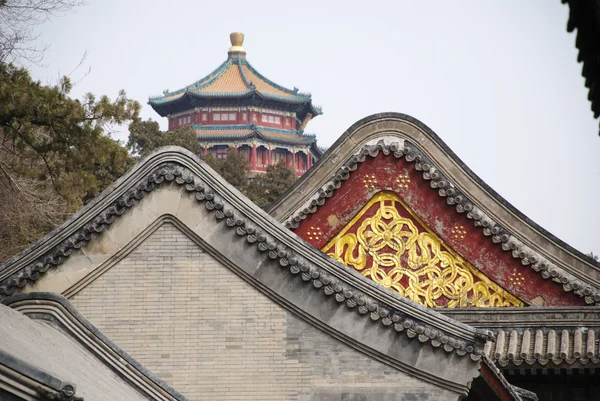 Ιστορικό κτήριο κινεζική Εικόνα Αρχείου