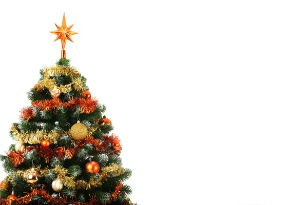 Árbol de Navidad con espacio de copia — Foto de Stock