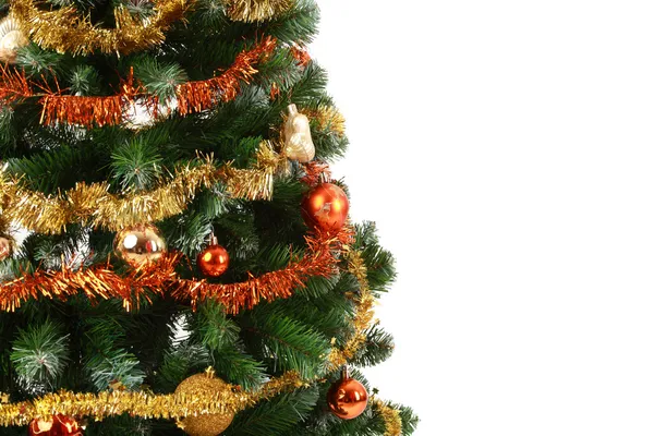 Χριστουγεννιάτικο δέντρο με χώρο αντιγραφής — Φωτογραφία Αρχείου