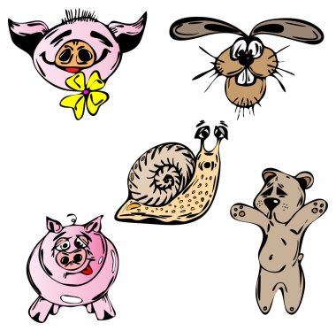 Vector animals clipart