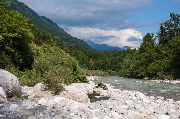 stock image Mountain river