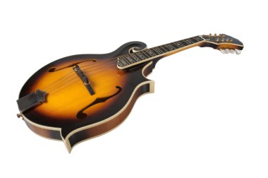 beyaz izole bluegrass mandolin