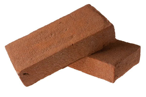 Two Red Ornamental Bricks — Stock Photo, Image